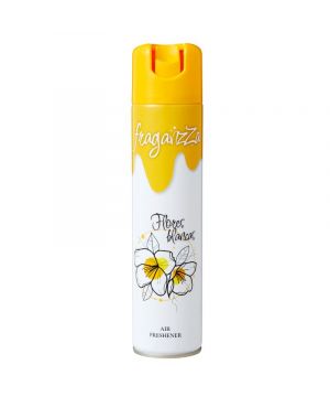 Ambientador Fraganzza Flores Blancas Spray 300 Ml.
