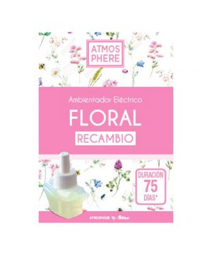 Ambientador Atmosphere Electrico Floral Recambio 33 Ml.