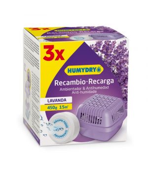 Recambio Antihumedad Humydry Smart Tab 3X450 Grs