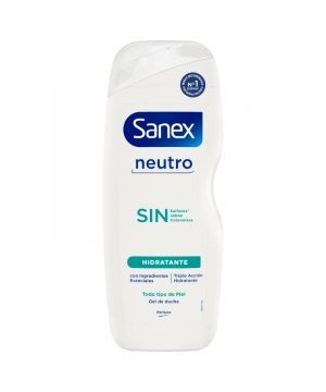 Gel Sanex Neutro Hidratante Sin 600 Ml