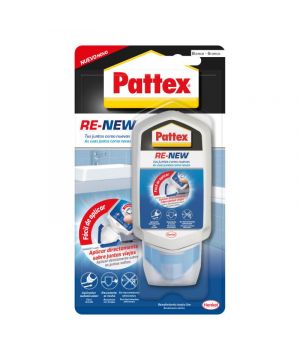 Silicona Pattex Juntas Re-New Blanco 80 Ml.