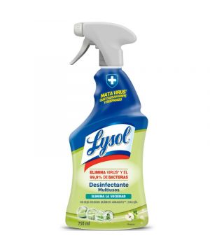 Limpiador Lysol Desinfectante Multiuso Spray 750 Ml