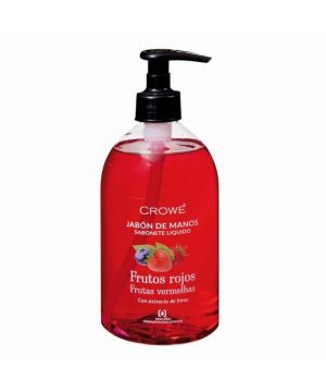 Jabon Crowe Manos Frutos Rojos Dosificador 500 Ml.