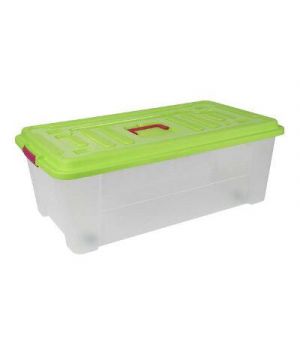 Multibox Largo Con Ruedas 60 Litros