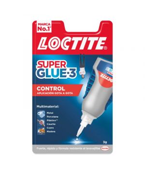 Adhesivo Super Glue Control Liquido 3 Grs