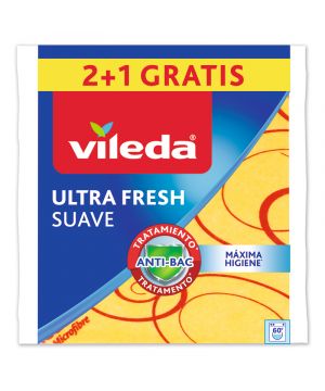 Bayeta Vileda Suave Pack 2 + 1