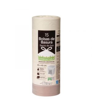 Bolsa De Basura Selex Organica Compostable 45X45 Cm,15 Unds