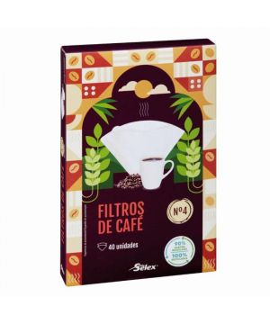 Filtro De Cafe Selex Nº 4 40 Unds