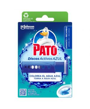 Pato Discos Activos Agua Azul Aparato + Recambio
