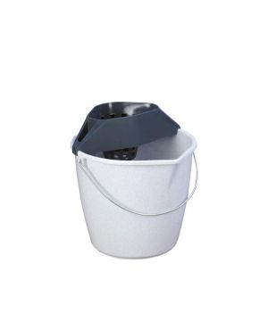 Cubo Con Escurridor Oval Denox 14L Granito