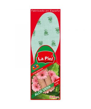 Plantilla La Piel Calzado Verde Aloe Vera