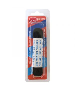 Cordon La Piel Deporte Negro 120 Cm