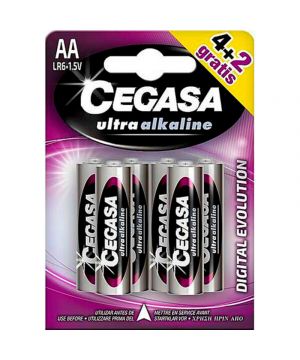 Pila Cegasa Ultra Alkalina Lr6 P-4+2 Und