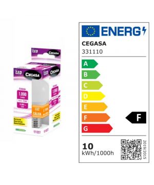 Lampara Cegasa Led Estandar E27 2700K Luz Calida