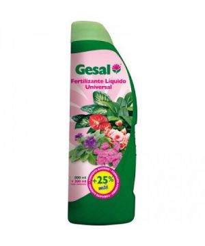Fertilizante Liquido Universal Gesal 800 + 200 Ml.