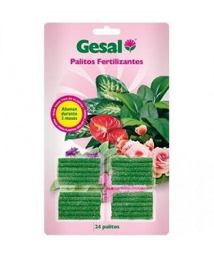 Palitos Fertilizante Gesal 24 Unds