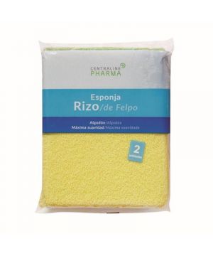 Esponja Centra Line Pharma Rizo Pack 2 Unds.